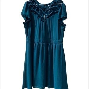 Xhilaration Teal Dress XL